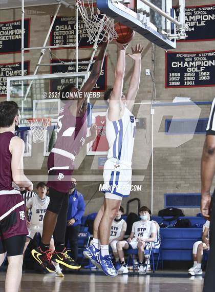 Thumbnail 3 in Fordham Prep vs St. Peter's (CHSAA Spring Tournament) photogallery.