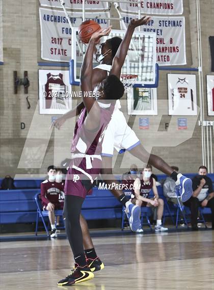 Thumbnail 3 in Fordham Prep vs St. Peter's (CHSAA Spring Tournament) photogallery.