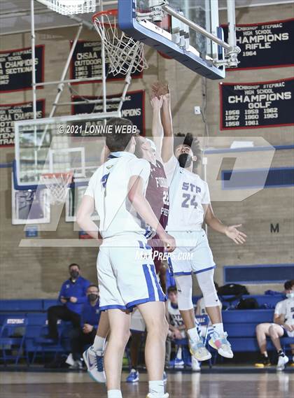 Thumbnail 2 in Fordham Prep vs St. Peter's (CHSAA Spring Tournament) photogallery.