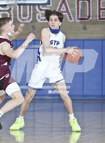 Thumbnail 2 in Fordham Prep vs St. Peter's (CHSAA Spring Tournament) photogallery.