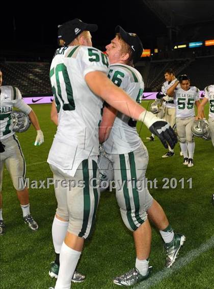 Thumbnail 2 in De La Salle vs. Westlake (CIF State Open Division Final) photogallery.