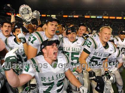 Thumbnail 1 in De La Salle vs. Westlake (CIF State Open Division Final) photogallery.