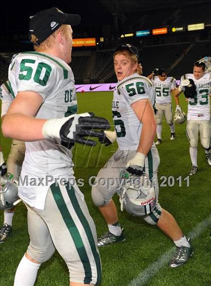 Thumbnail 1 in De La Salle vs. Westlake (CIF State Open Division Final) photogallery.