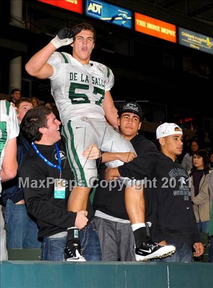 Thumbnail 2 in De La Salle vs. Westlake (CIF State Open Division Final) photogallery.