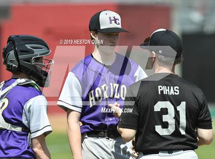Thumbnail 1 in Columbia vs.  Horizon Christian (Anaheim Lions Tournament) photogallery.