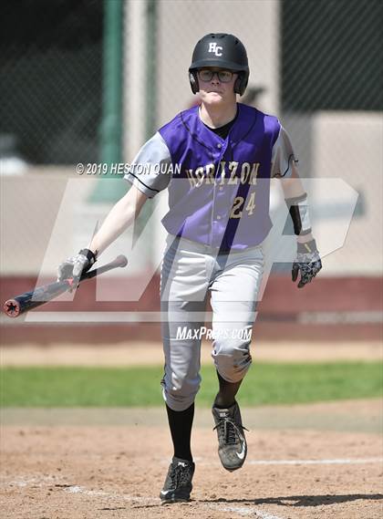 Thumbnail 1 in Columbia vs.  Horizon Christian (Anaheim Lions Tournament) photogallery.