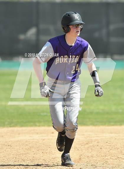 Thumbnail 1 in Columbia vs.  Horizon Christian (Anaheim Lions Tournament) photogallery.