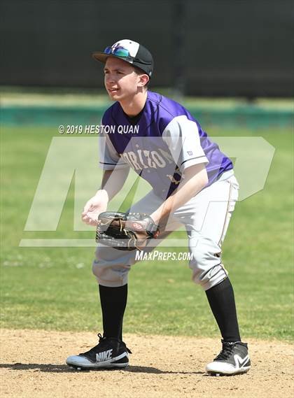 Thumbnail 2 in Columbia vs.  Horizon Christian (Anaheim Lions Tournament) photogallery.