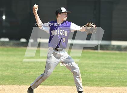 Thumbnail 3 in Columbia vs.  Horizon Christian (Anaheim Lions Tournament) photogallery.