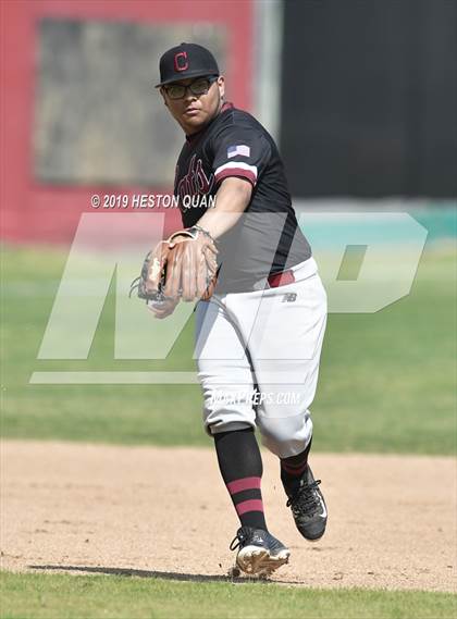 Thumbnail 2 in Columbia vs.  Horizon Christian (Anaheim Lions Tournament) photogallery.