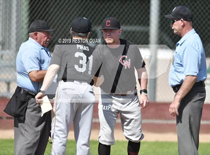 Thumbnail 1 in Columbia vs.  Horizon Christian (Anaheim Lions Tournament) photogallery.