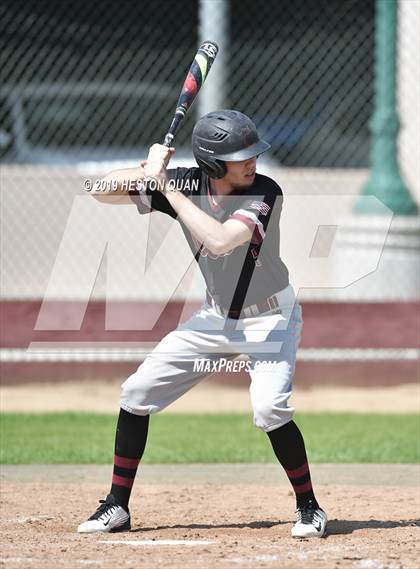 Thumbnail 1 in Columbia vs.  Horizon Christian (Anaheim Lions Tournament) photogallery.