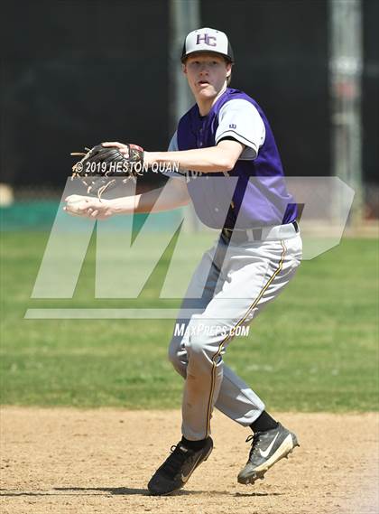 Thumbnail 2 in Columbia vs.  Horizon Christian (Anaheim Lions Tournament) photogallery.
