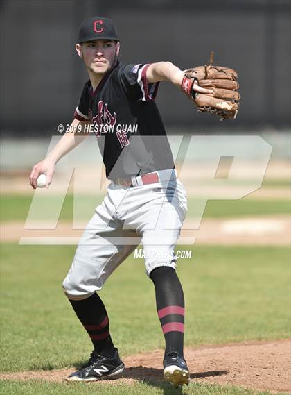 Thumbnail 2 in Columbia vs.  Horizon Christian (Anaheim Lions Tournament) photogallery.