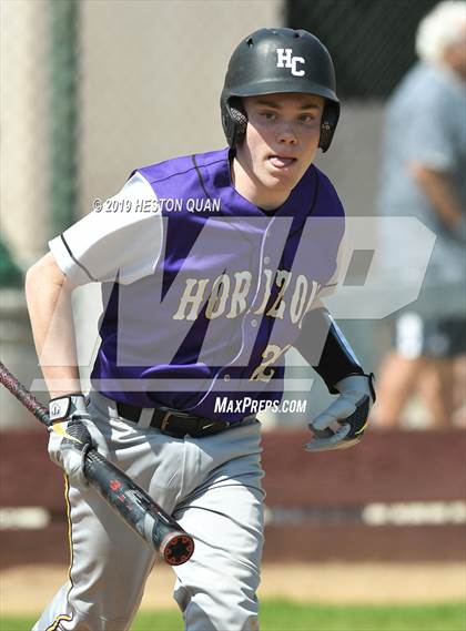Thumbnail 2 in Columbia vs.  Horizon Christian (Anaheim Lions Tournament) photogallery.
