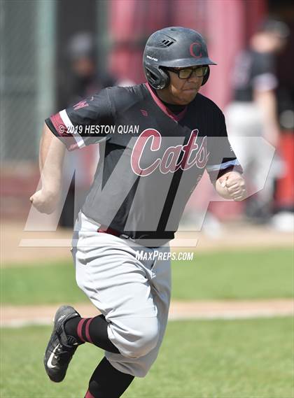 Thumbnail 2 in Columbia vs.  Horizon Christian (Anaheim Lions Tournament) photogallery.