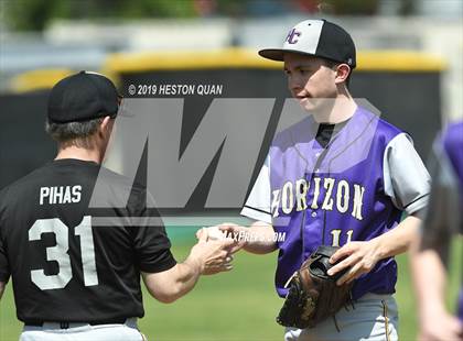 Thumbnail 2 in Columbia vs.  Horizon Christian (Anaheim Lions Tournament) photogallery.