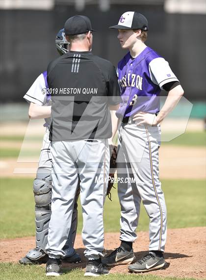 Thumbnail 3 in Columbia vs.  Horizon Christian (Anaheim Lions Tournament) photogallery.