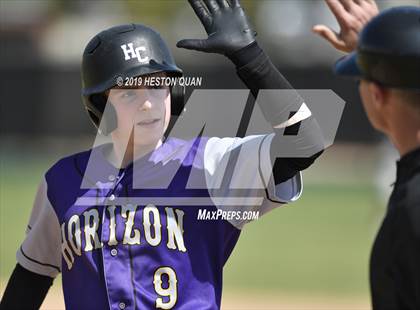 Thumbnail 1 in Columbia vs.  Horizon Christian (Anaheim Lions Tournament) photogallery.