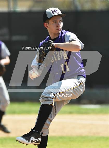 Thumbnail 2 in Columbia vs.  Horizon Christian (Anaheim Lions Tournament) photogallery.