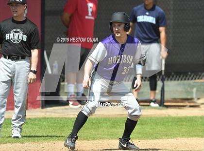 Thumbnail 1 in Columbia vs.  Horizon Christian (Anaheim Lions Tournament) photogallery.