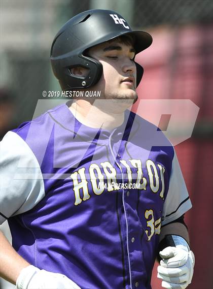 Thumbnail 3 in Columbia vs.  Horizon Christian (Anaheim Lions Tournament) photogallery.