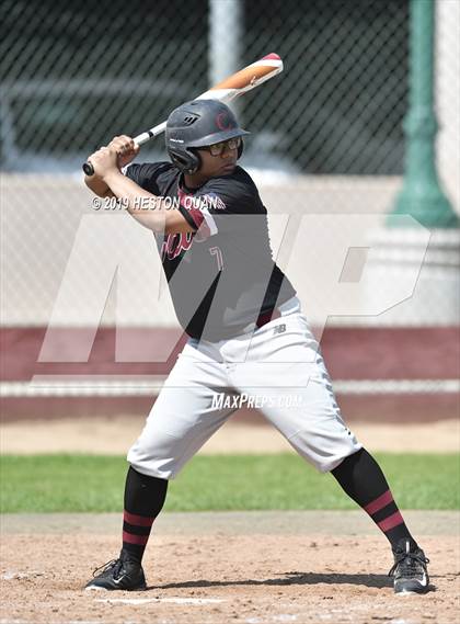 Thumbnail 3 in Columbia vs.  Horizon Christian (Anaheim Lions Tournament) photogallery.
