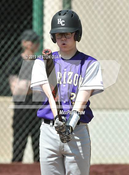 Thumbnail 2 in Columbia vs.  Horizon Christian (Anaheim Lions Tournament) photogallery.