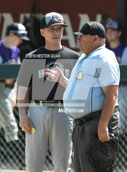 Thumbnail 3 in Columbia vs.  Horizon Christian (Anaheim Lions Tournament) photogallery.