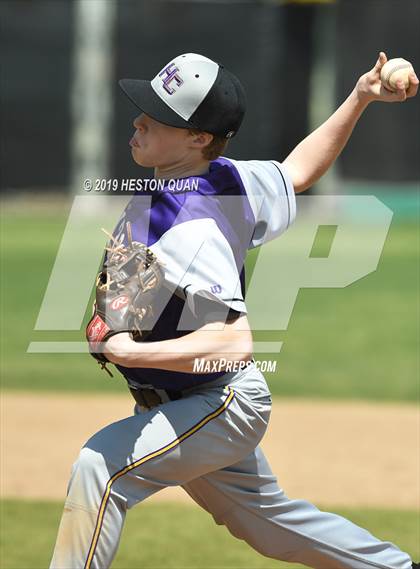 Thumbnail 1 in Columbia vs.  Horizon Christian (Anaheim Lions Tournament) photogallery.