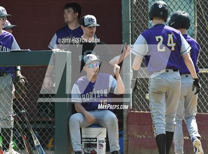 Thumbnail 1 in Columbia vs.  Horizon Christian (Anaheim Lions Tournament) photogallery.