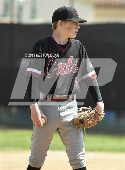 Thumbnail 3 in Columbia vs.  Horizon Christian (Anaheim Lions Tournament) photogallery.