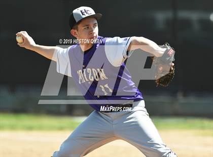 Thumbnail 3 in Columbia vs.  Horizon Christian (Anaheim Lions Tournament) photogallery.