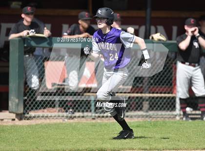 Thumbnail 2 in Columbia vs.  Horizon Christian (Anaheim Lions Tournament) photogallery.