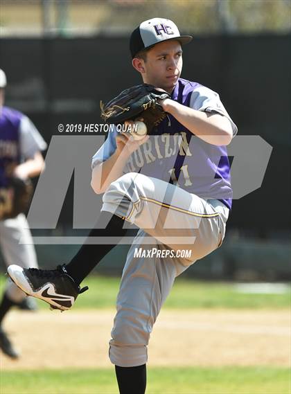 Thumbnail 1 in Columbia vs.  Horizon Christian (Anaheim Lions Tournament) photogallery.