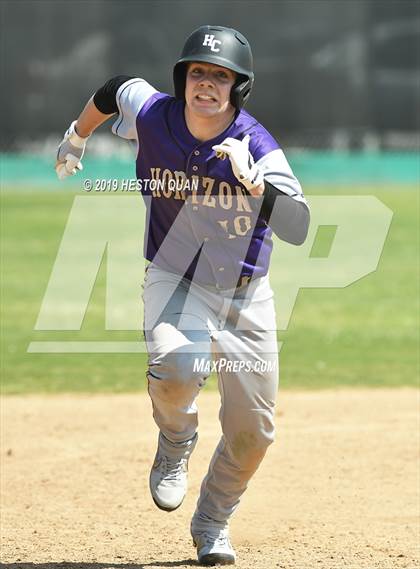 Thumbnail 1 in Columbia vs.  Horizon Christian (Anaheim Lions Tournament) photogallery.