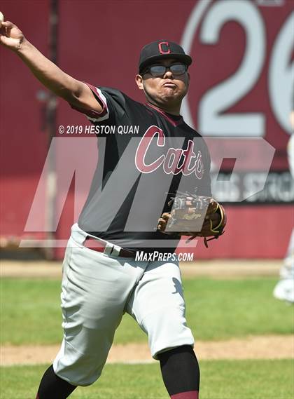 Thumbnail 2 in Columbia vs.  Horizon Christian (Anaheim Lions Tournament) photogallery.