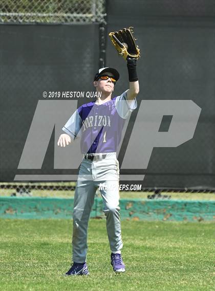 Thumbnail 3 in Columbia vs.  Horizon Christian (Anaheim Lions Tournament) photogallery.