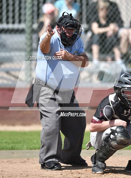 Thumbnail 2 in Columbia vs.  Horizon Christian (Anaheim Lions Tournament) photogallery.