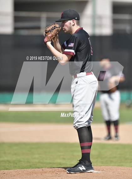 Thumbnail 2 in Columbia vs.  Horizon Christian (Anaheim Lions Tournament) photogallery.
