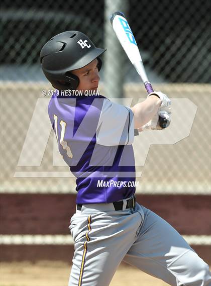 Thumbnail 2 in Columbia vs.  Horizon Christian (Anaheim Lions Tournament) photogallery.