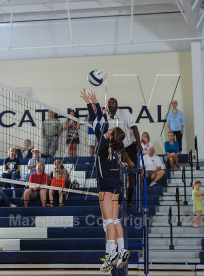 Thumbnail 3 in Cathedral Academy vs Palmetto Christian Academy (Summer Slam) photogallery.