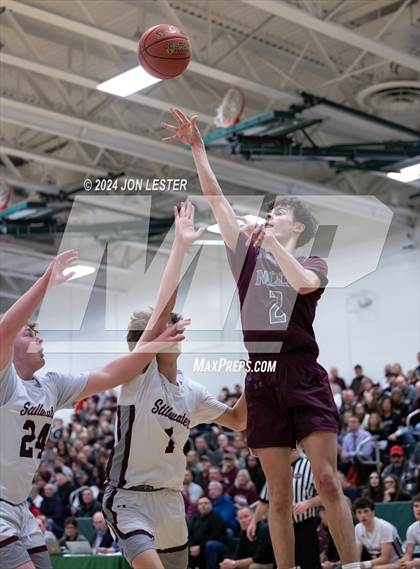 Thumbnail 3 in Northeastern Clinton vs. Stillwater (NYSPHSAA Class B Regional Semifinal) photogallery.