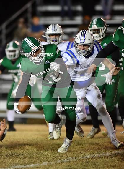 Thumbnail 1 in Woodland @ Gore (OSSAA Round 2 Playoff) photogallery.