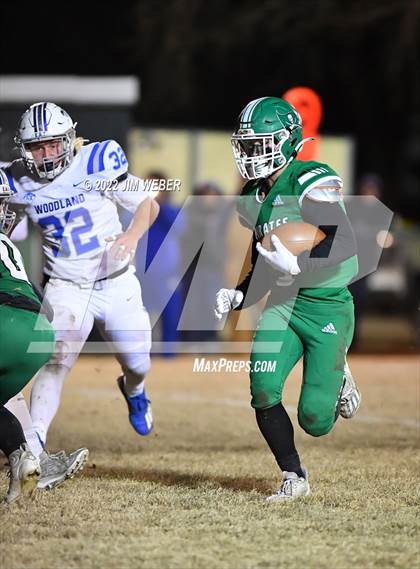 Thumbnail 1 in Woodland @ Gore (OSSAA Round 2 Playoff) photogallery.