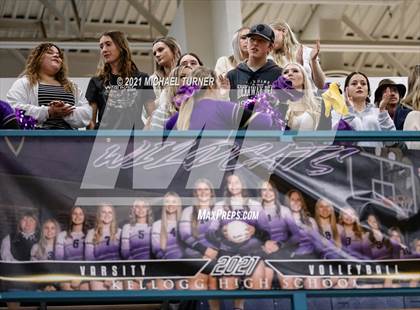 Thumbnail 1 in Kellogg vs Parma (3A State Tournament) photogallery.