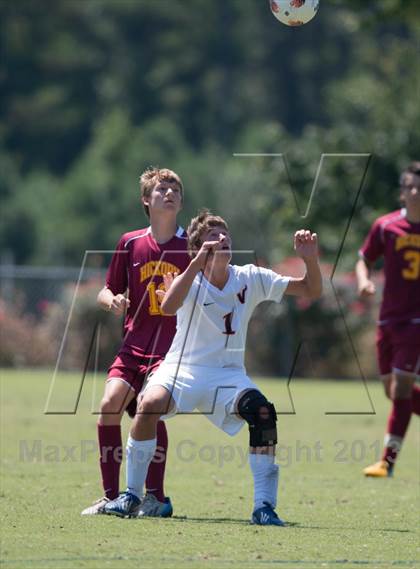 Thumbnail 2 in Northwest Guilford vs. Hickory (NCSCA Kick Off Classic) photogallery.