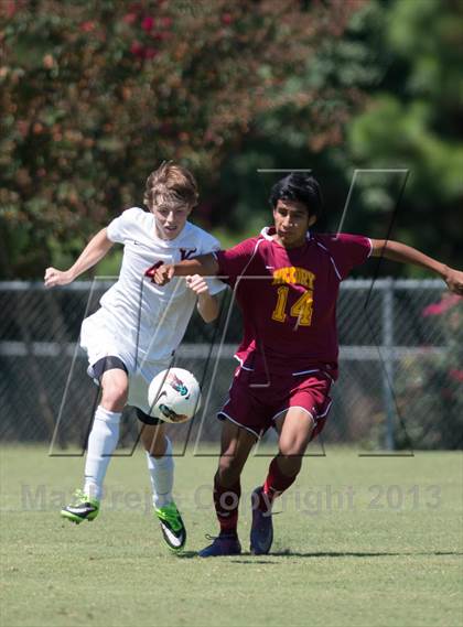 Thumbnail 2 in Northwest Guilford vs. Hickory (NCSCA Kick Off Classic) photogallery.