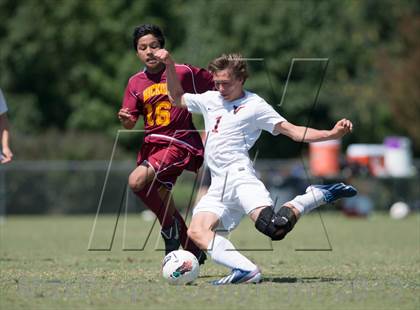 Thumbnail 1 in Northwest Guilford vs. Hickory (NCSCA Kick Off Classic) photogallery.