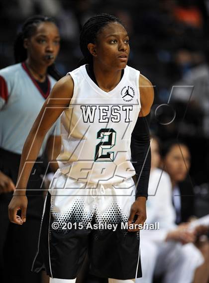 Thumbnail 2 in Jordan Brand Classic (Girls Game) photogallery.